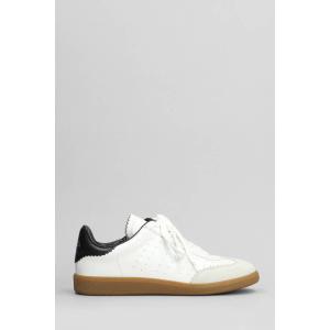 Sneakers Bryce in pelle e camoscio Bianco