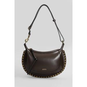 Borsa a spalla Oskan moon in Pelle Marrone