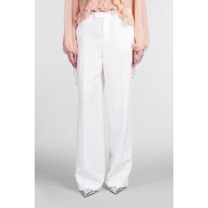 Pantalone  in viscosa Bianca