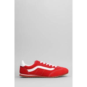 Sneakers Super Lowpro in Camoscio Rosso