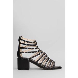 Sandali  in Pelle Nera