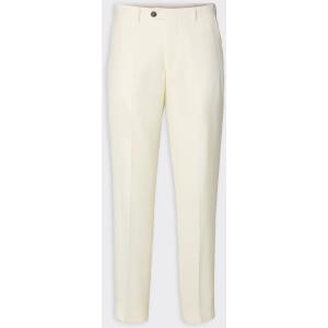 Selected Homme Pantalone Reg Beck Wool Blend Egret