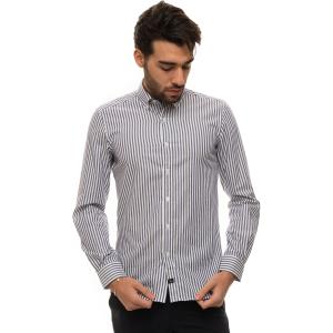 Fay Camicia casual Blu Cotone Uomo