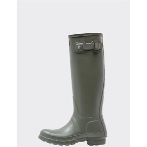 Hunter Tall Boots Womens Original Dark Olive
