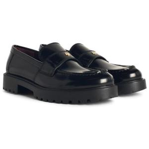 Mocassini Lug In Pelle Nera Tory Burch Nero Taglia 8 Tory Burch  Taglia 8