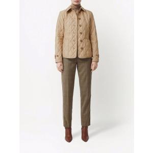 Giacca Burberry Trapuntata A Rombi Burberry Nude e Neutro Taglia XS Burberry  Taglia XS