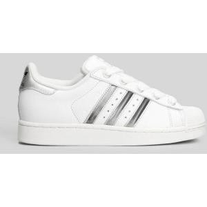 Sneakers Superstar II in Pelle Bianca