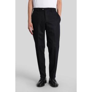 Pantalone To03 in Lana Nera