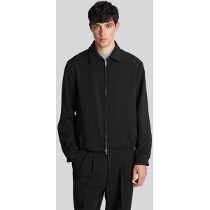 Giacca Casual Blouson in Poliestere Nera