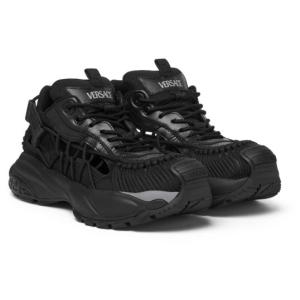 Stringate Versace Nero Taglia 40 Versace  Taglia 40