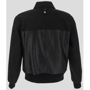 Bomber In Pelle Alexander Mcqueen Nero Taglia 50 Alexander Mcqueen  Taglia 50