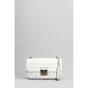 Borsa a spalla Tribeca in Pelle Bianca