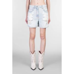Shorts Sascha in Cotone Blu