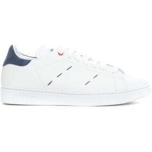 Kiton Sneakers in pelle Bianco Pelle Uomo
