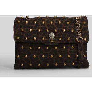 Tote Lg Kensington Studs in Pelle Marrone