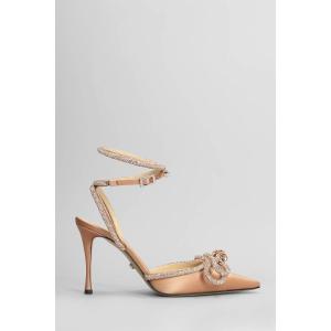 Decollete  in Raso Bronzo