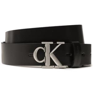 33-Cintura da donna Round Mono Lthr Belt 30mm K60K610894 Nero