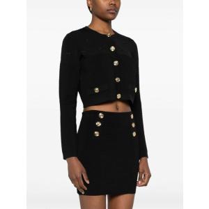 Cardigan A Coste Pinko Nero Taglia XXS Pinko  Taglia XXS