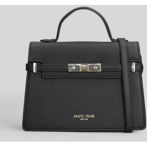 Borsa a spalla Around M in ecopelle Nera