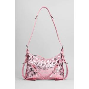 Borsa a spalla Voyou in Pelle Rosa