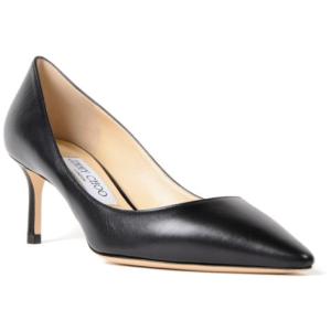 DÃ©colletÃ© Romy 60 In Pelle Nera Jimmy Choo Nero Taglia 35 Jimmy Choo  Taglia 35