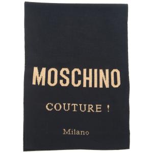 Moschino Sciarpa classica Nero Lana Donna