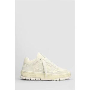 Sneakers Area Lo Sneaker in pelle e camoscio Beige