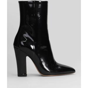 tronchetti tacco alto Lavinia 100  in Vernice Nera