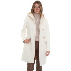 Fay Cappotto in lana Bianco Lana vergine Donna