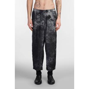 Pantalone N 42l in Cupro Nero