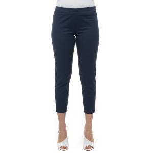 Maria Bellentani Pantalone in cotone Blu Cotone Donna