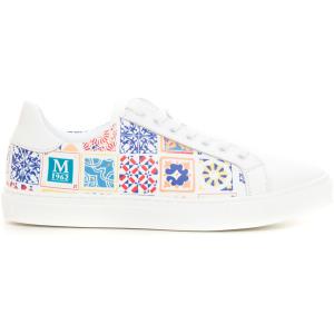 Marechiaro Sneakers in pelle Bianco Pelle Uomo
