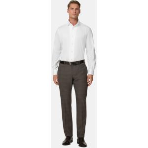 Boggi, Polo Camicia In Jersey, Uomo, Bianco, Taglia: L