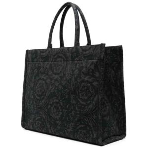 Borsa Grande Barocca Versace Nero Taglia onesize Versace  Taglia onesize