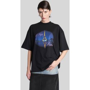 T-Shirt  in Cotone Nero