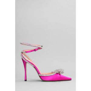 Decollete  in Raso Fucsia