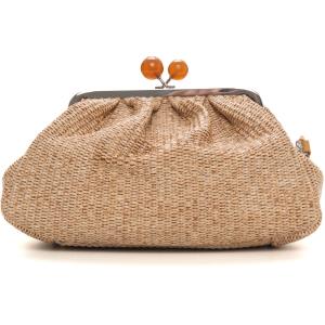 Max Mara weekend Borsa modello clutch Naturale Cotone Donna
