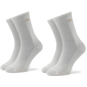 33-Set di 2 paia di calzini lunghi da donna 701219861 Bianco