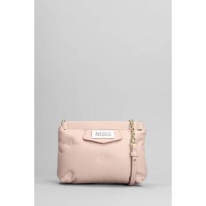 Borsa a spalla Glam slam in Pelle Cipria