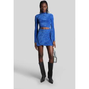 Abito lungo M-cenil in Poliestere Blu