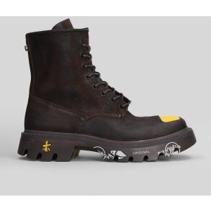 Anfibi Brixton in Nabuk Marrone