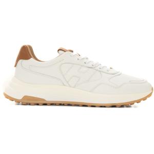 Hogan Sneakers in pelle hyperlight Bianco-cuoio Pelle Uomo