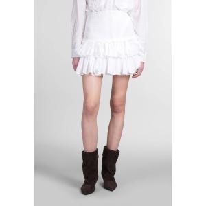 Gonna Naomi in Cotone Bianco