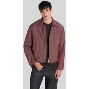 Giacca Bomber  in Poliammide Rossa