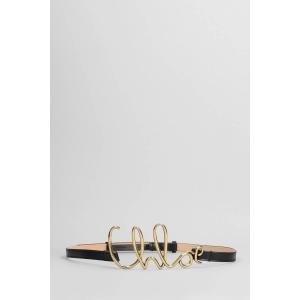 Cintura  in Pelle Nera