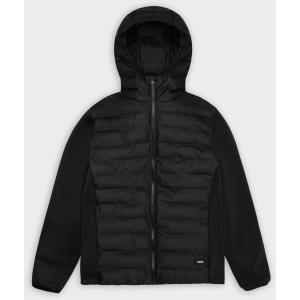 Rains Giacca Safi Fleece Hybrid Nera