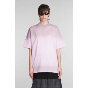 T-Shirt  in Cotone Rosa