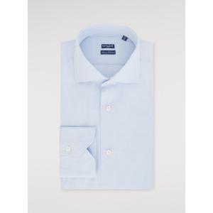 Camicia in cotone micro quadretto