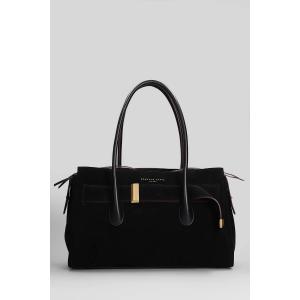 Tote Emeralda in Camoscio Nero