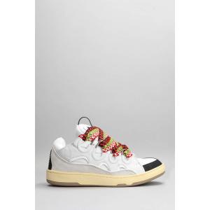 Sneakers Curb in Pelle Bianca